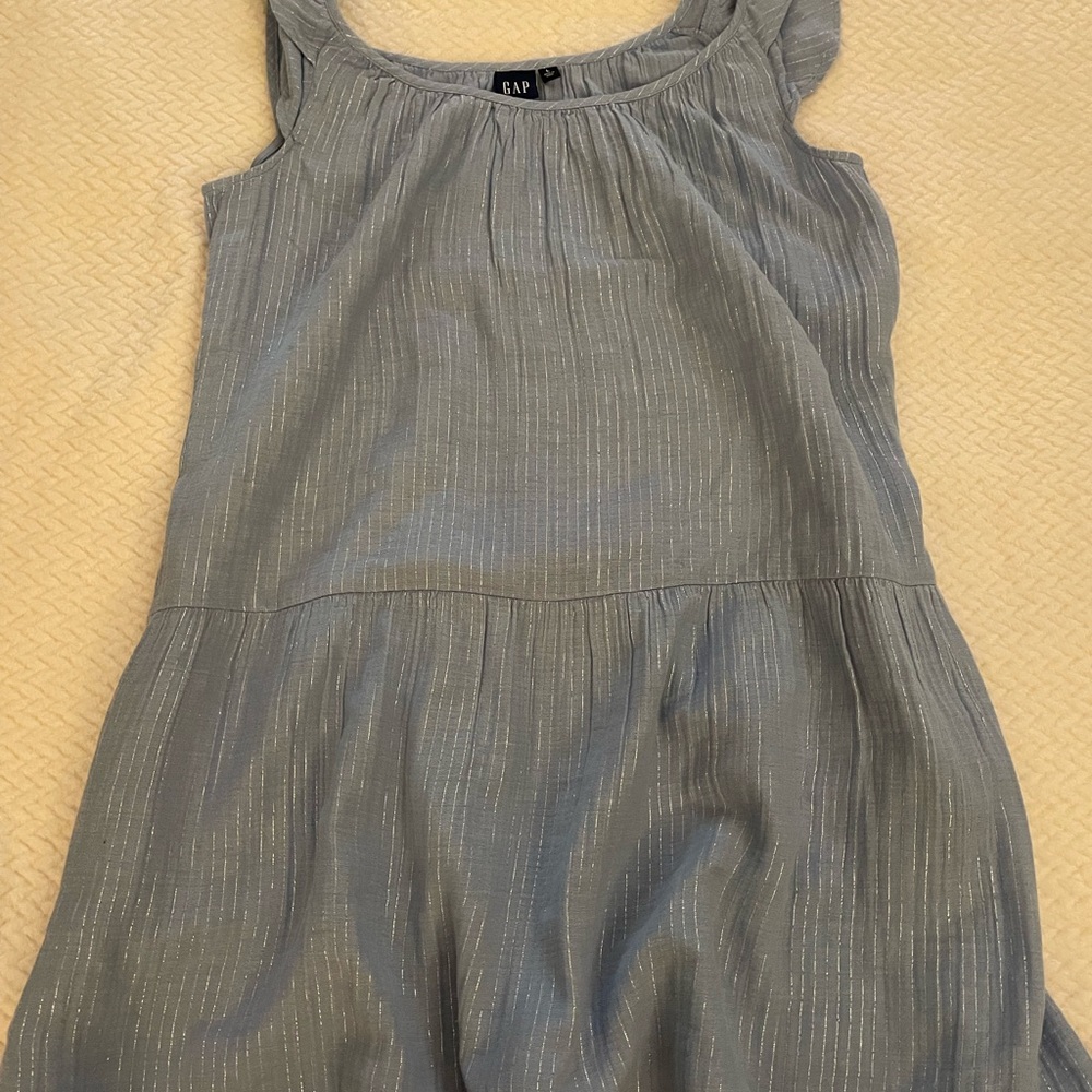 Baby blue summer dress